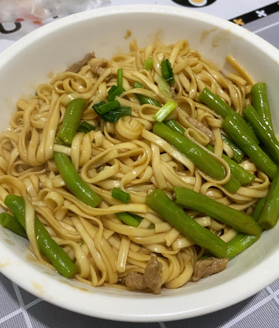 豆角焖面