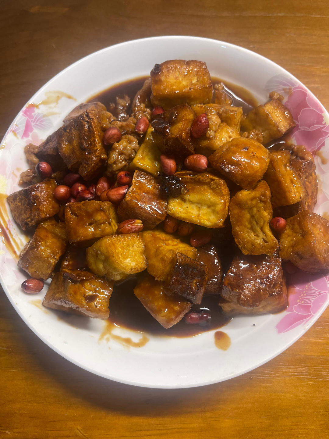 豆瓣酱宫爆豆腐