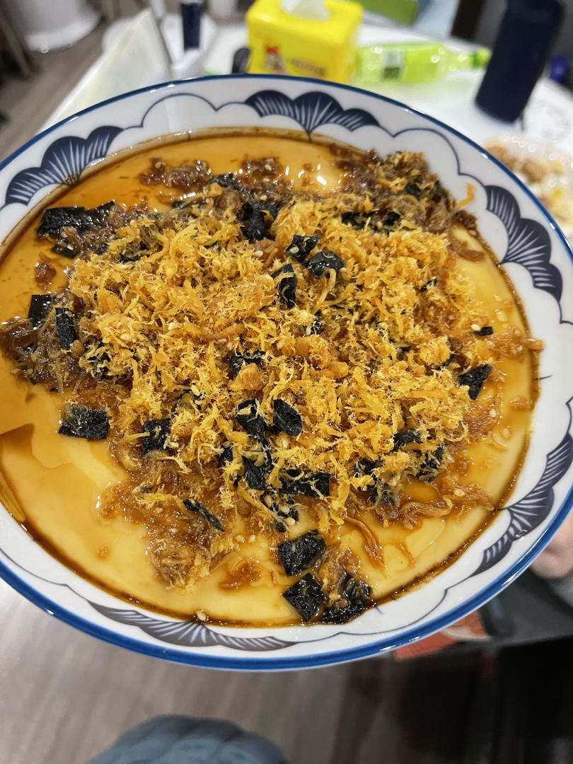 肉末豆腐蒸蛋