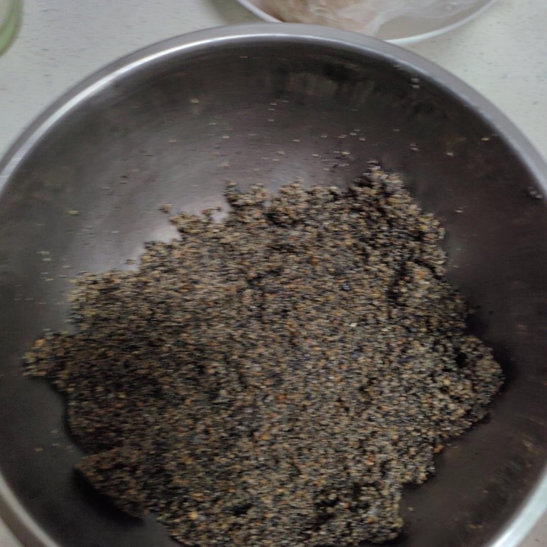 自制芝麻花生馅