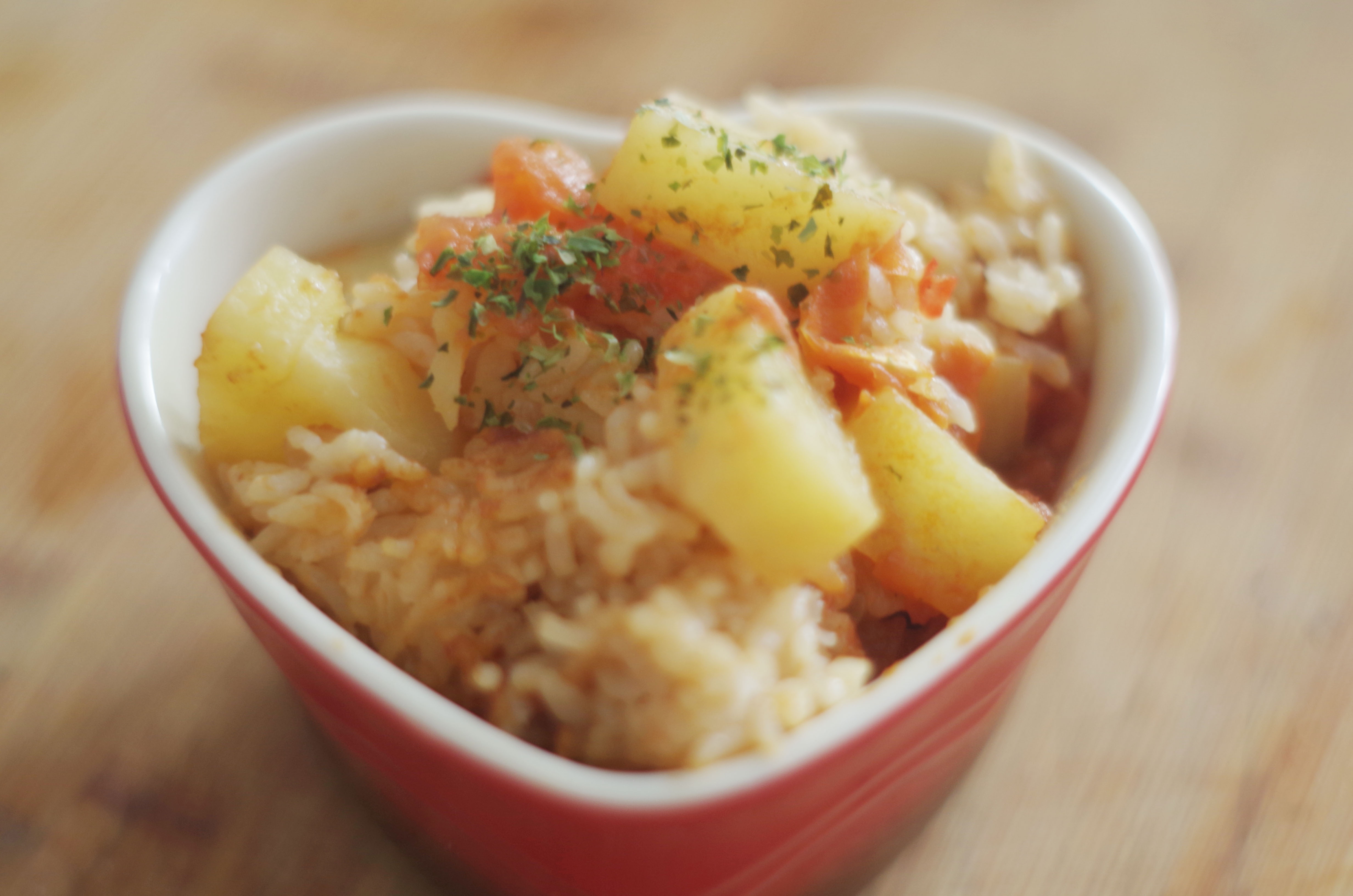土豆西红柿焖饭
