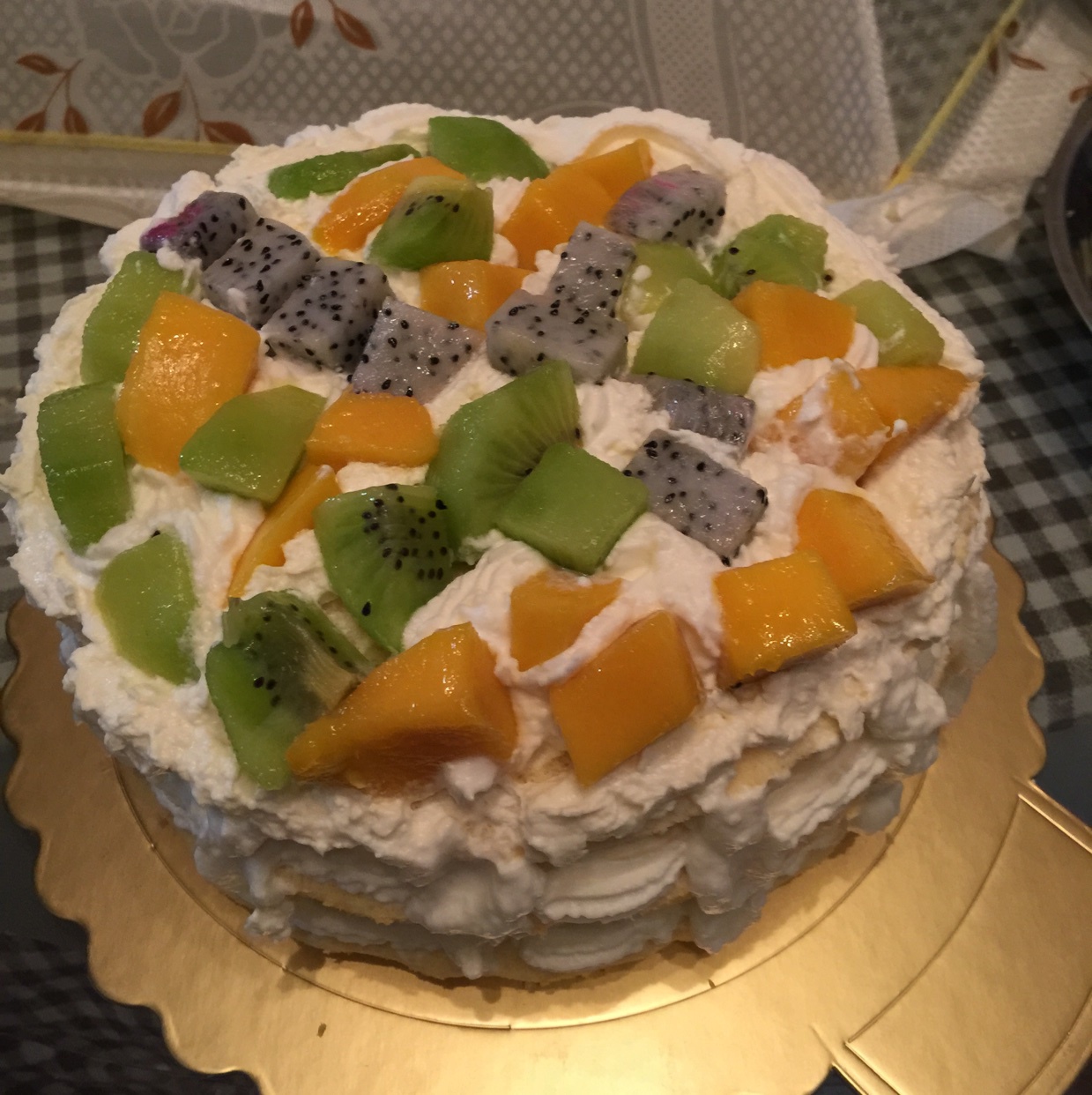 戚风裸蛋糕（八寸）