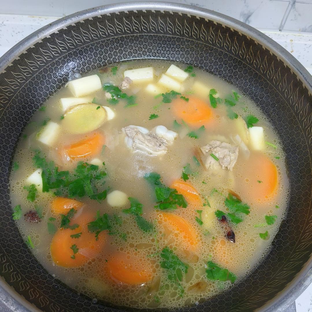 山药胡萝卜炖排骨