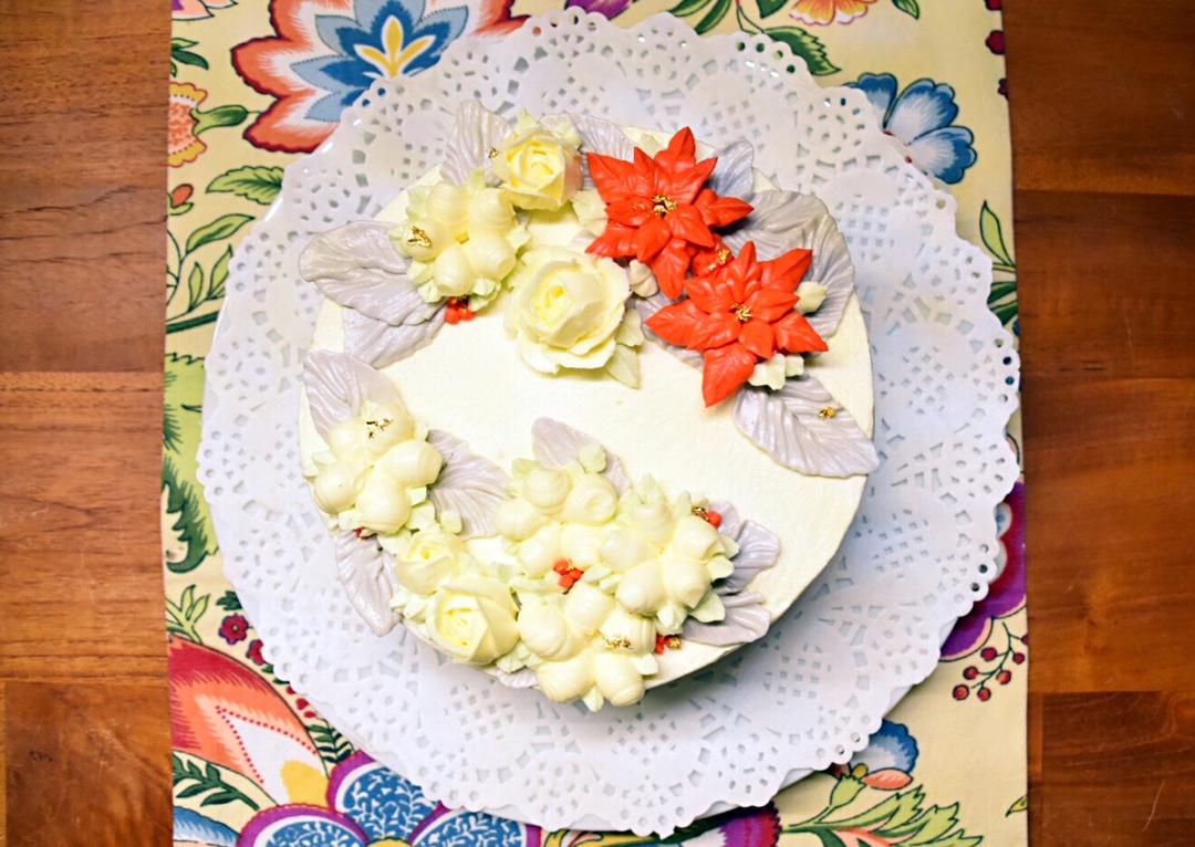 小麦子自创韩式裱花奶酪霜