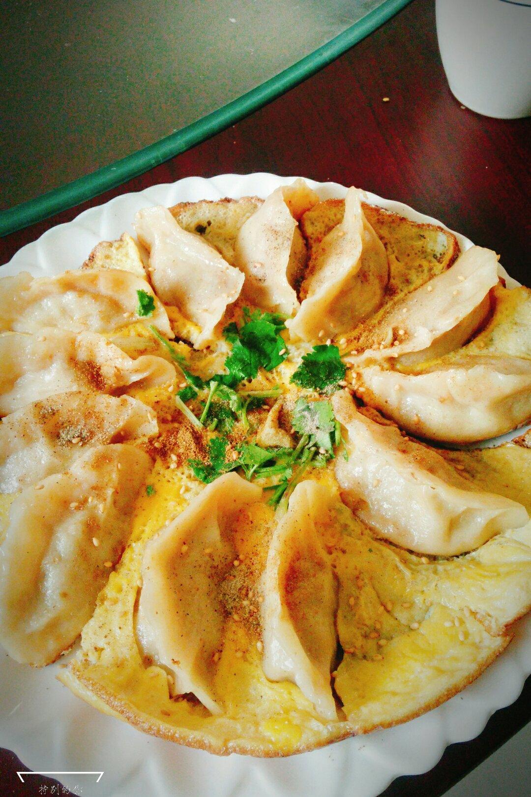 懒人快手抱蛋煎饺