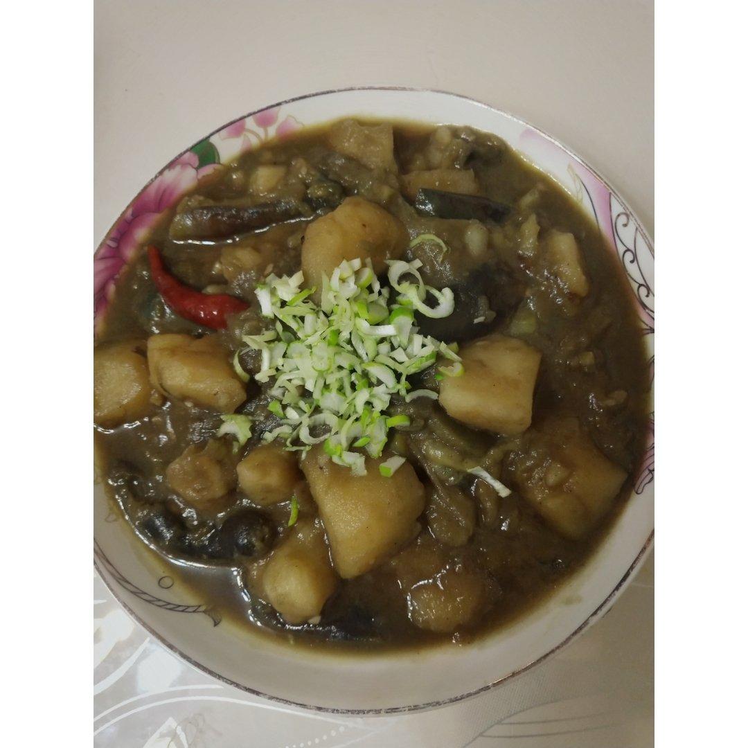 土豆炖茄子