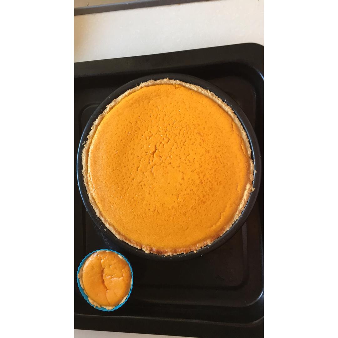 秋季时令小甜品——奶香南瓜派