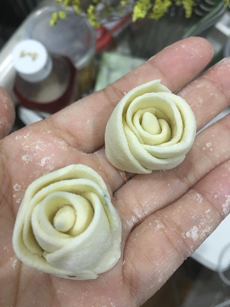 玫瑰花馒头