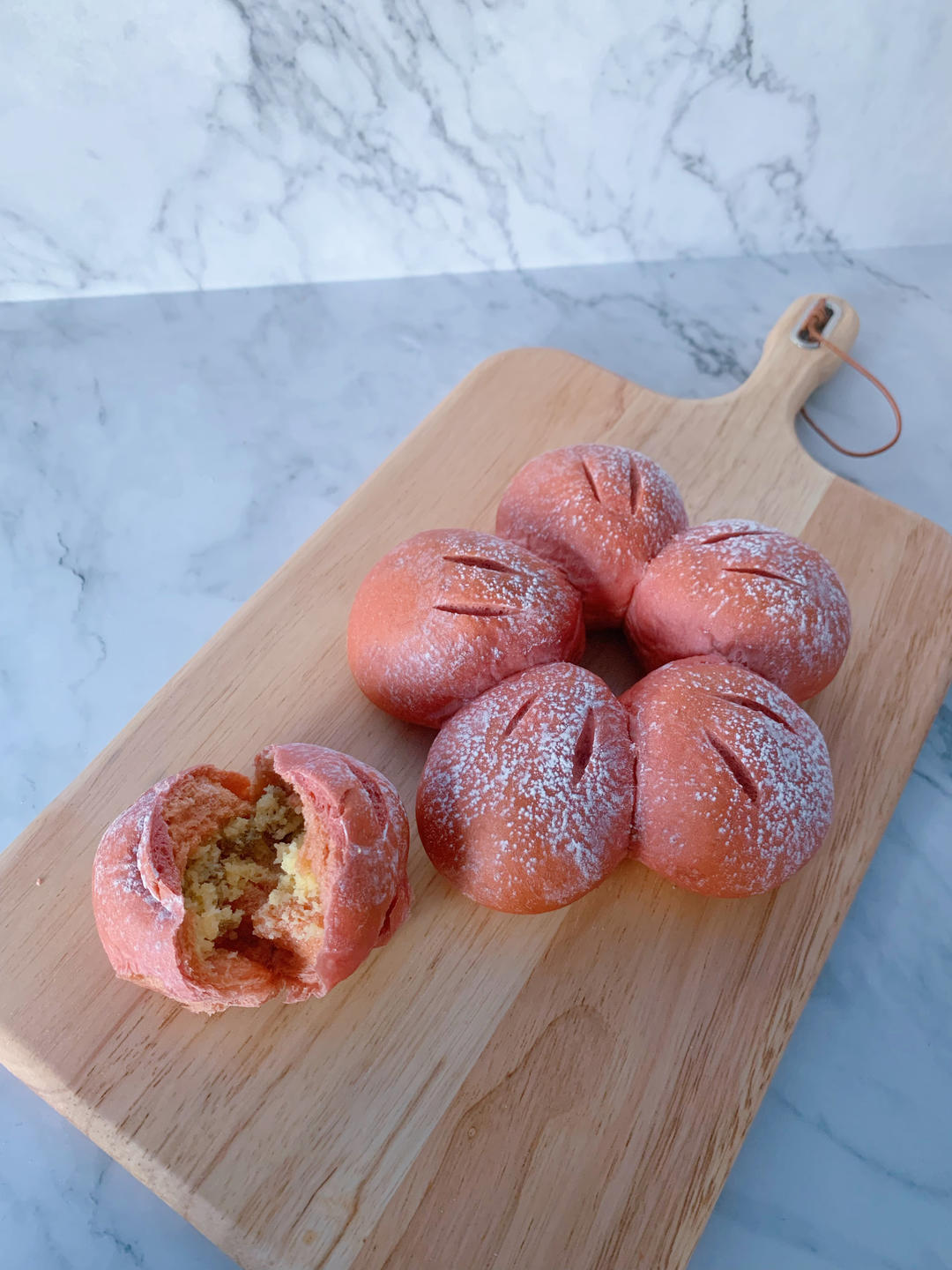 小红花面包｜送你一朵小红花