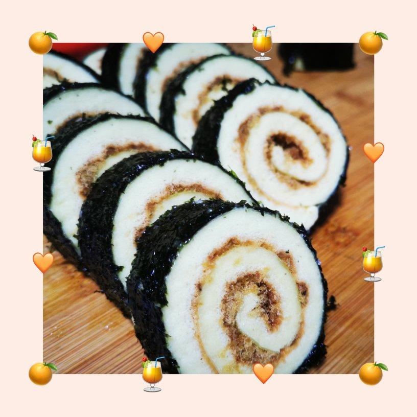 海苔肉松蛋糕卷