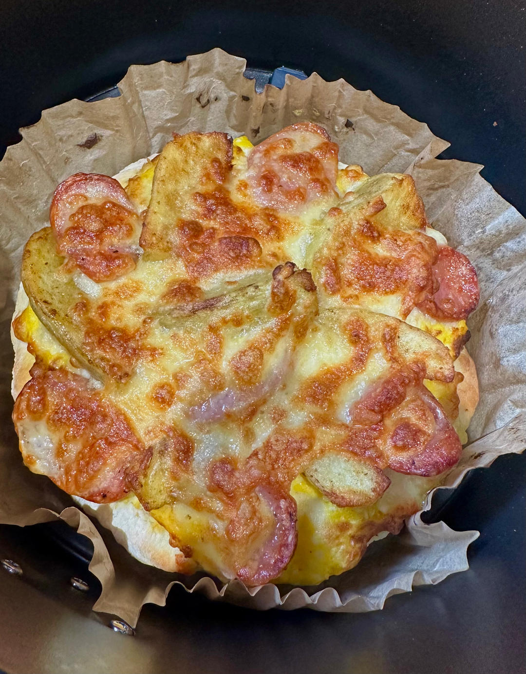 完美复刻达美乐！【土豆披萨】这么做口感太绝了！