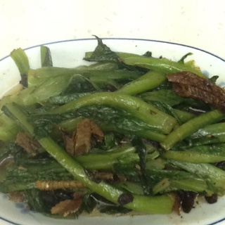 豆豉鲮鱼油麦菜