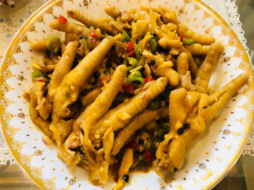 柠檬百香果鸡爪