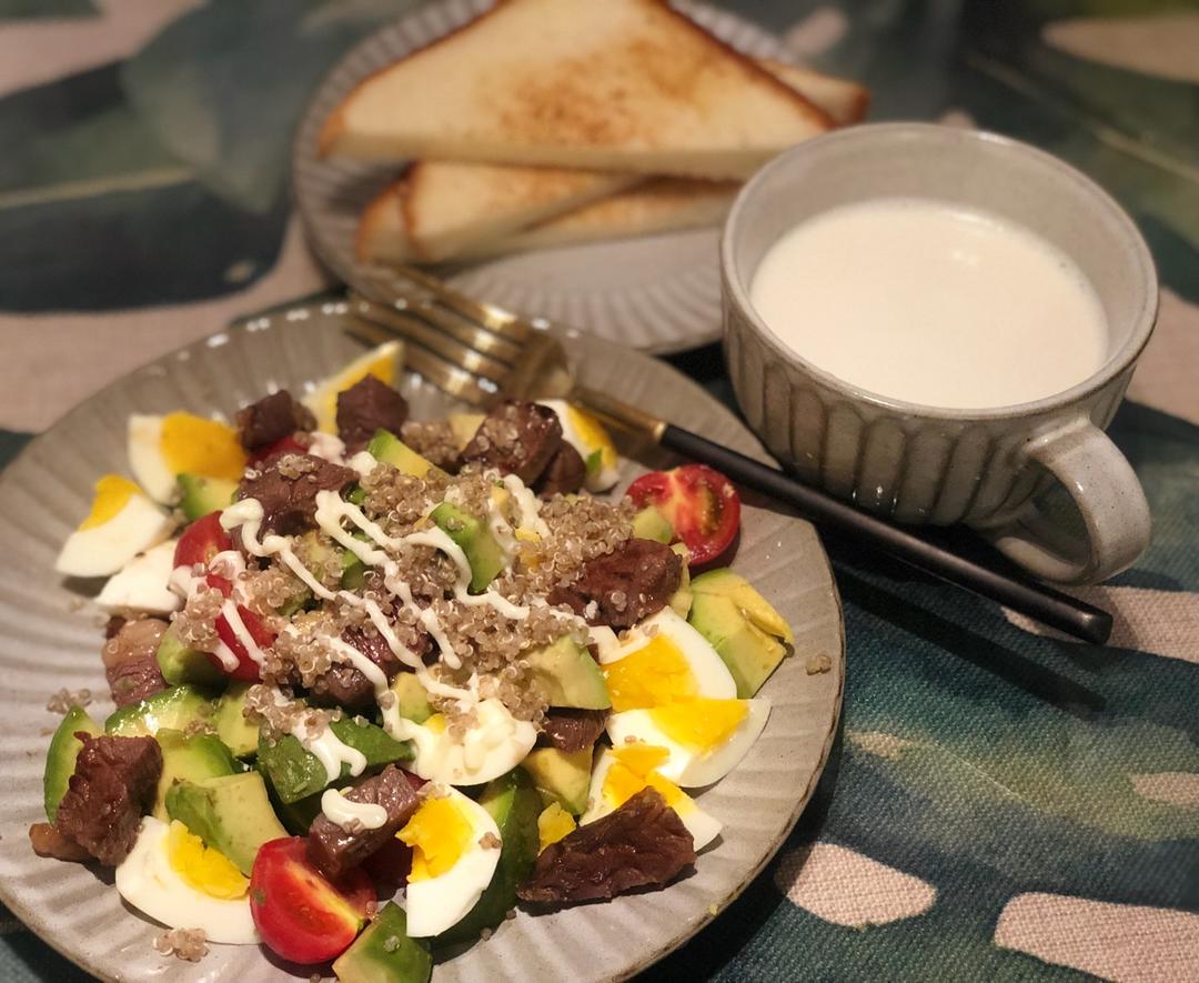 藜麦减脂沙拉【混搭终结篇】