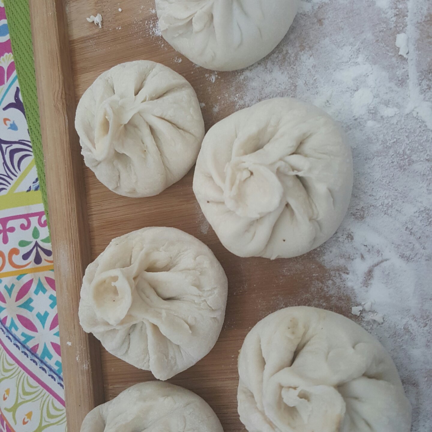 家庭手工肉馅大包子