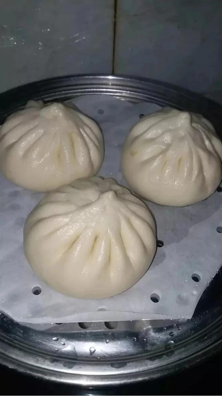 老面戗面白馒头