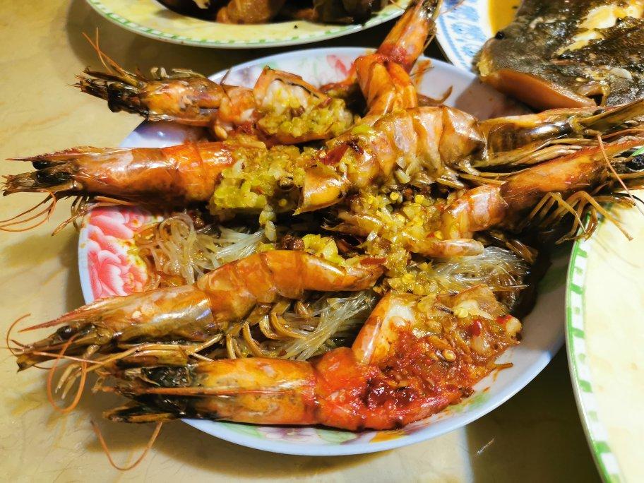 蒜蓉粉丝蒸虾🦐
