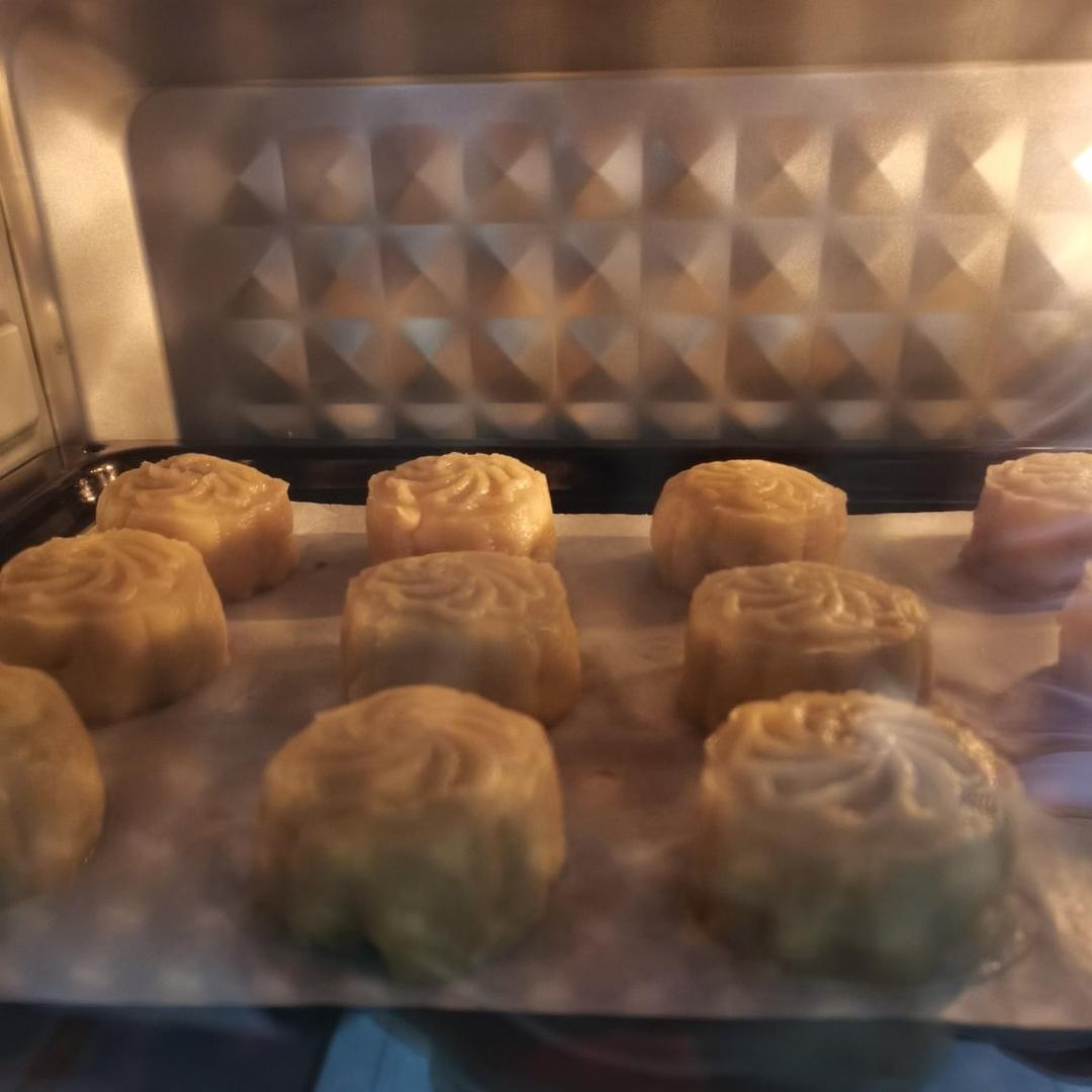 老式月饼（不加转化糖浆的酥皮月饼）