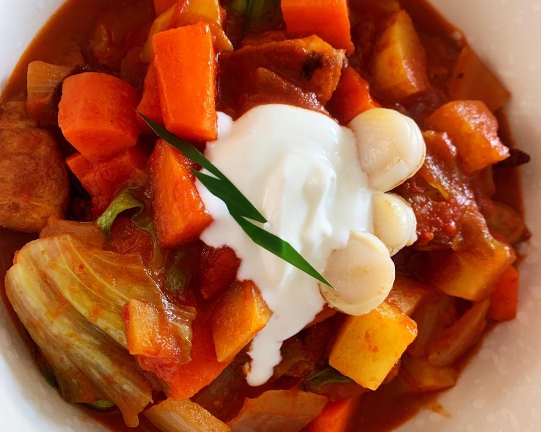 咖啡之友黑猪番茄炖菜