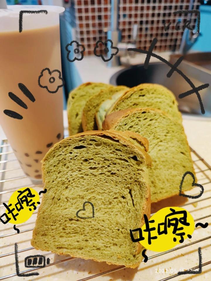 日式抹茶生吐司🍞/超软又夏天