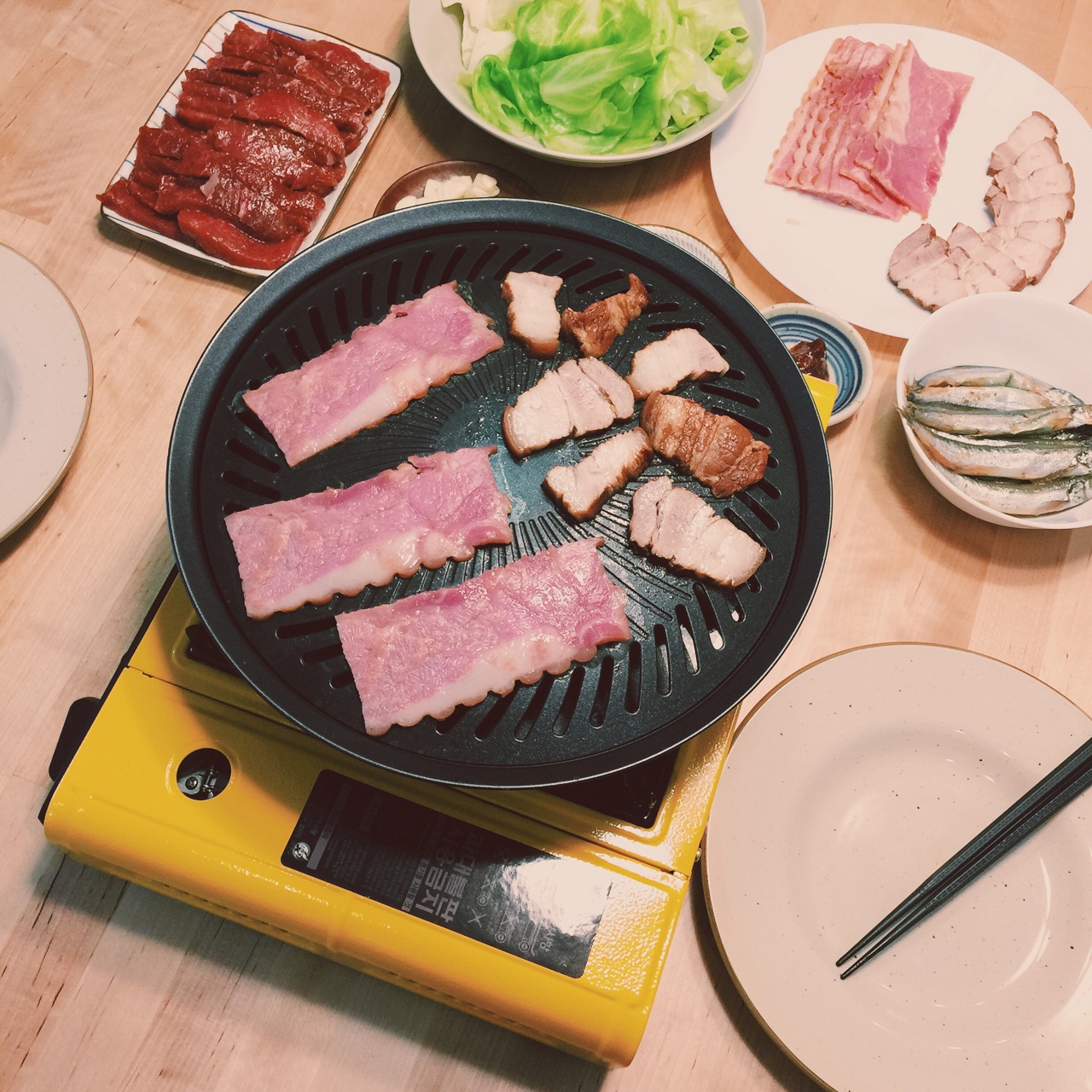 家庭版韩式烤肉的做法