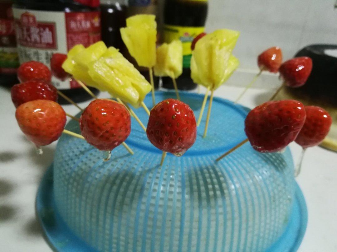 超简单家庭版冰糖葫芦