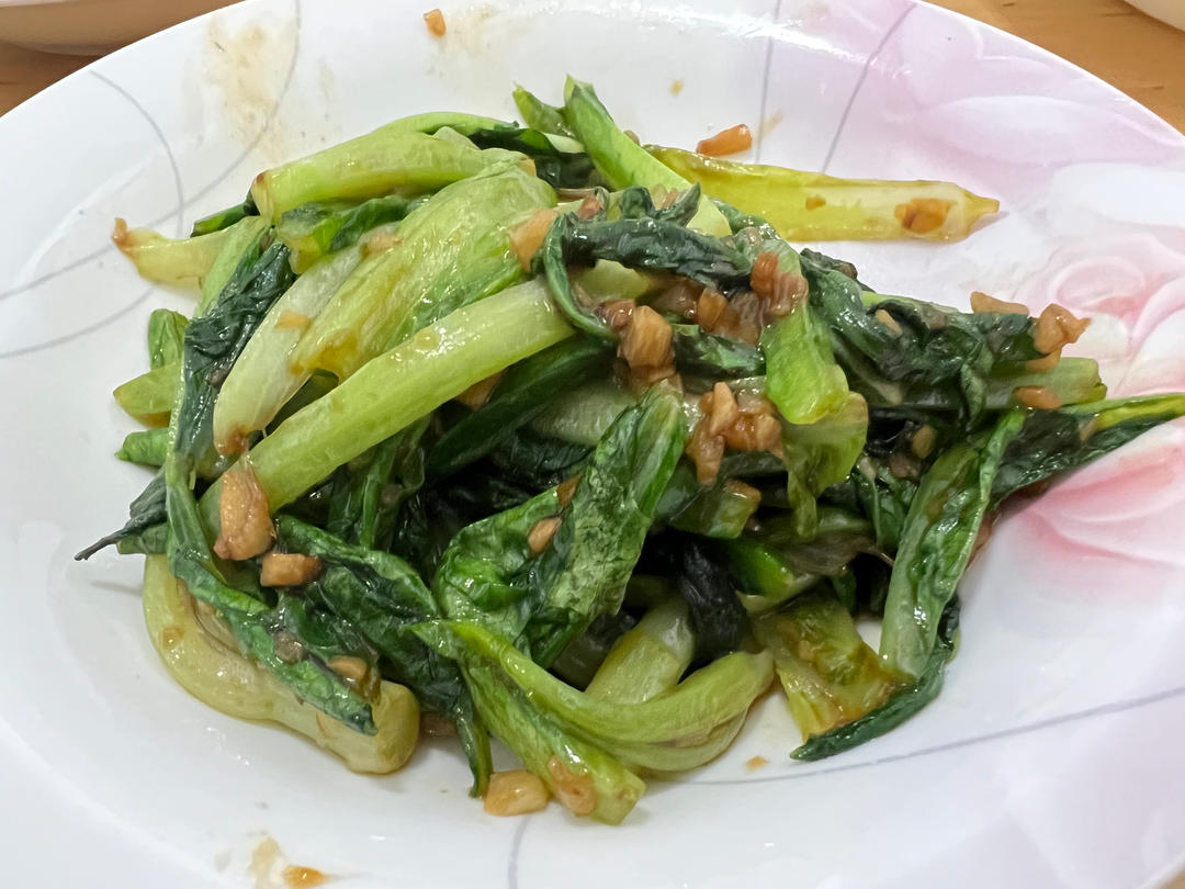 蒜蓉油麦菜（蚝油）