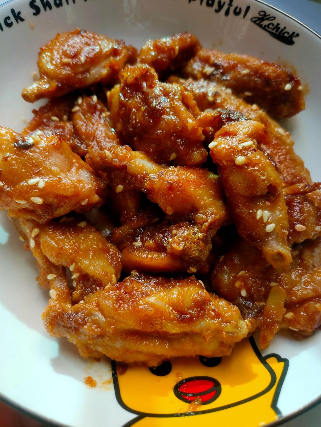 大人小孩都爱的咸蛋黄焗鸡翅