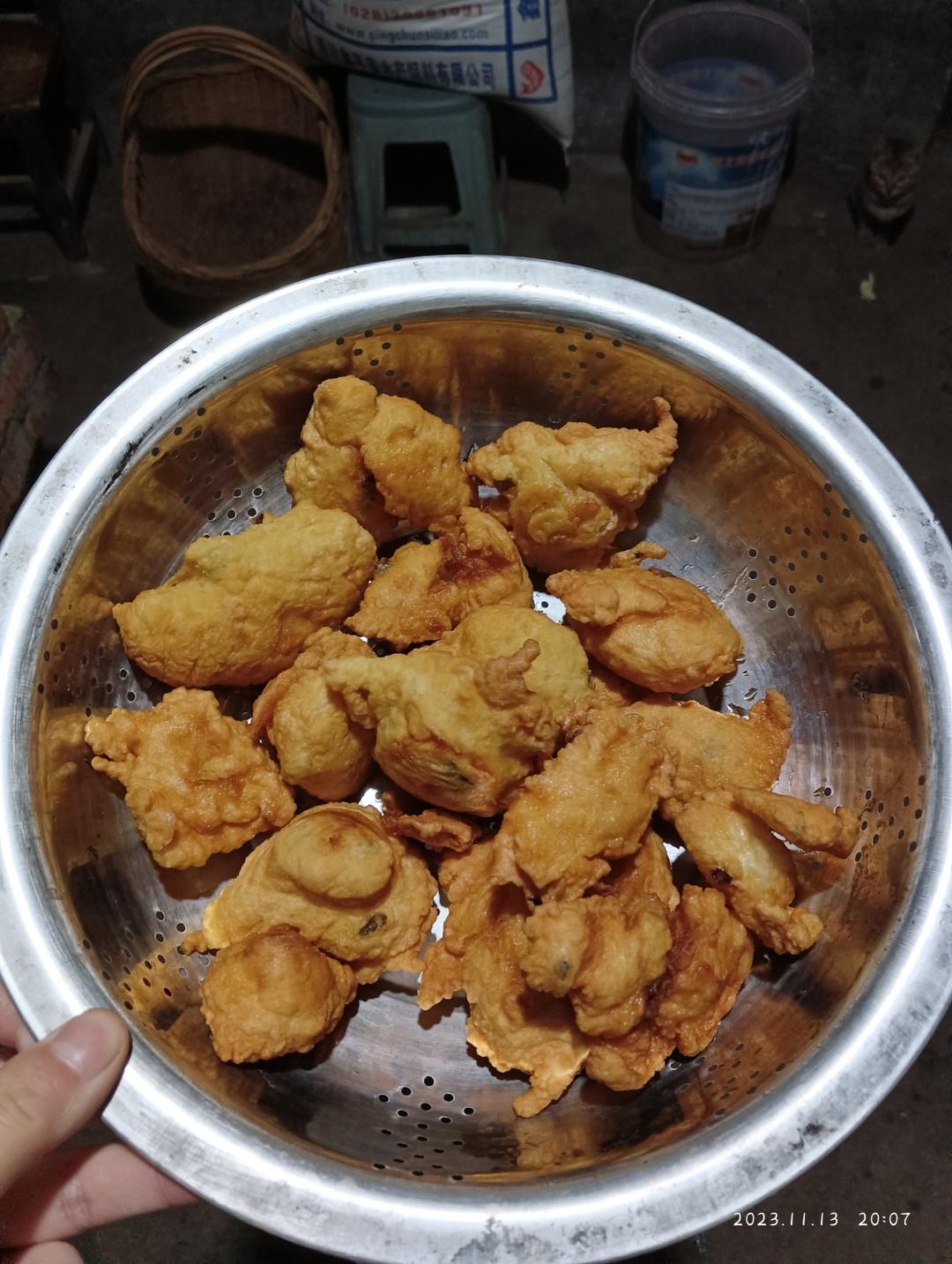 炸面疙瘩（陕北小吃）
