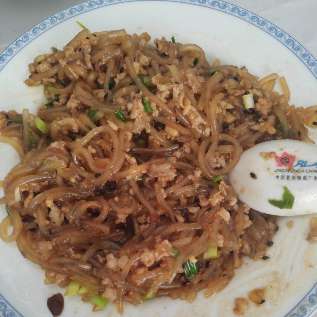 蚂蚁上树——肉末粉条的完美结合