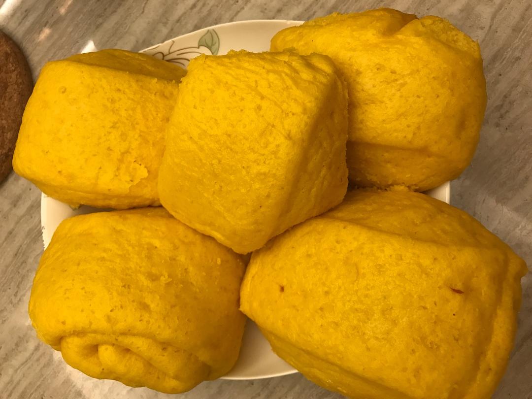 好看又好吃的南瓜馒头