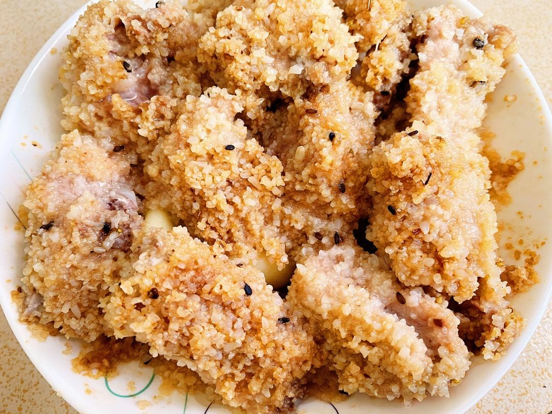 粉蒸排骨（ 电饭煲粉蒸排骨）的做法