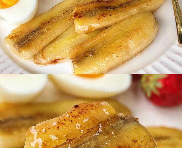 软糯香甜的焦糖黄油煎香蕉🍌『5分钟搞定香蕉神仙吃法‼️』
