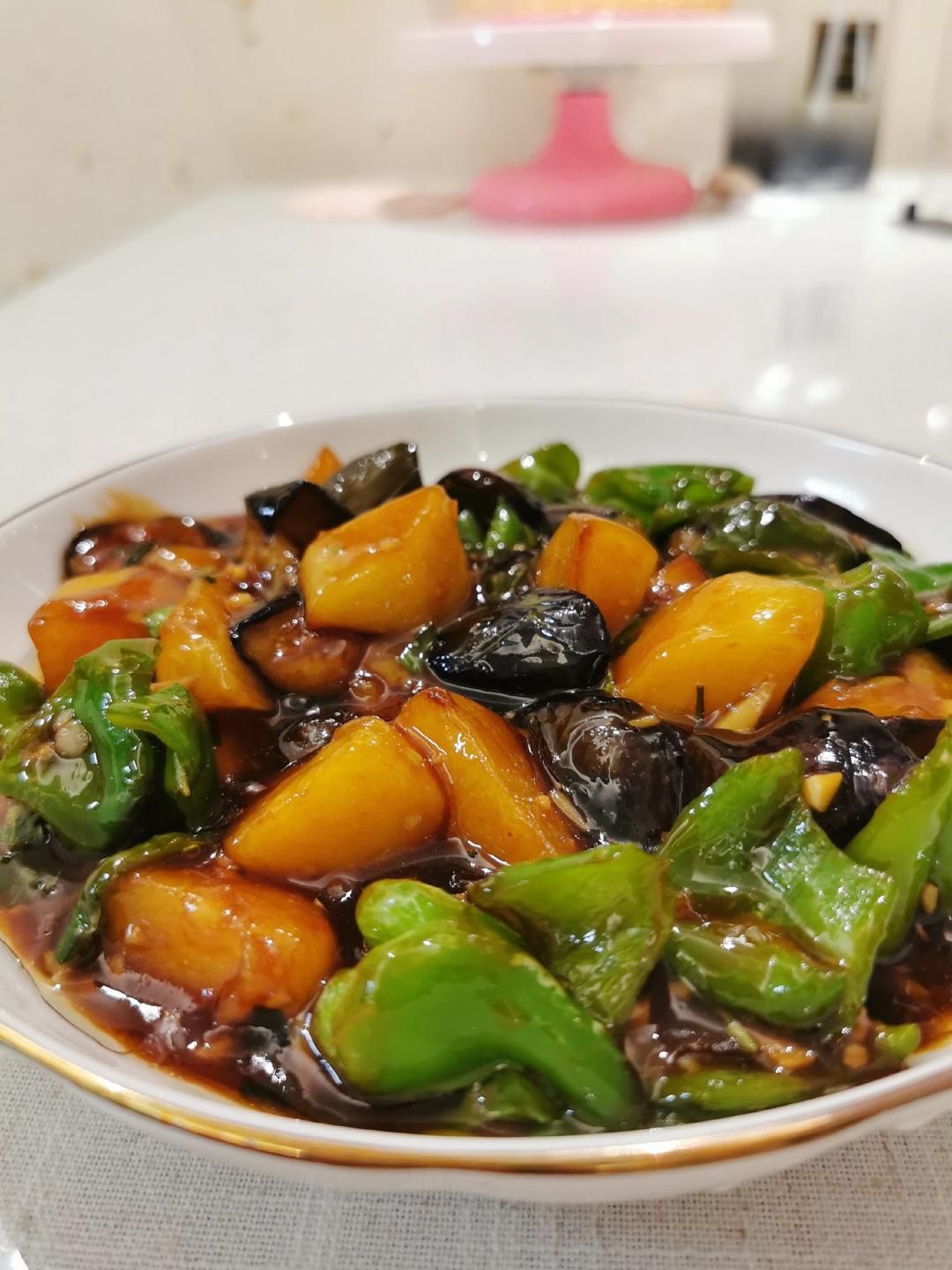 极简少油地三鲜