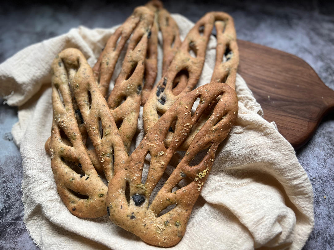 Fougasse                                普罗旺斯香草面包