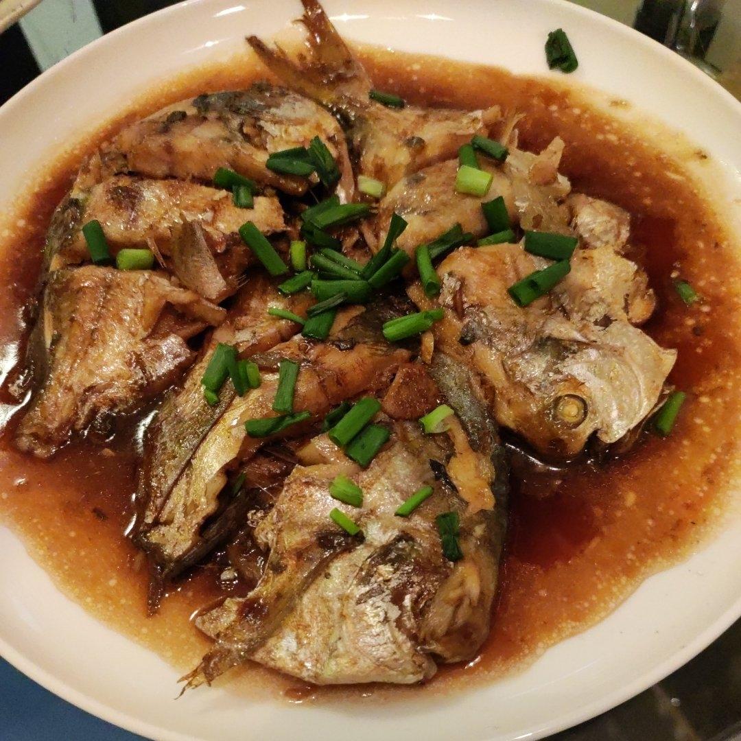家常红烧鲳鱼