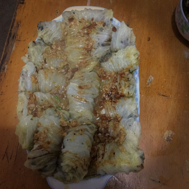 肉酿白菜卷