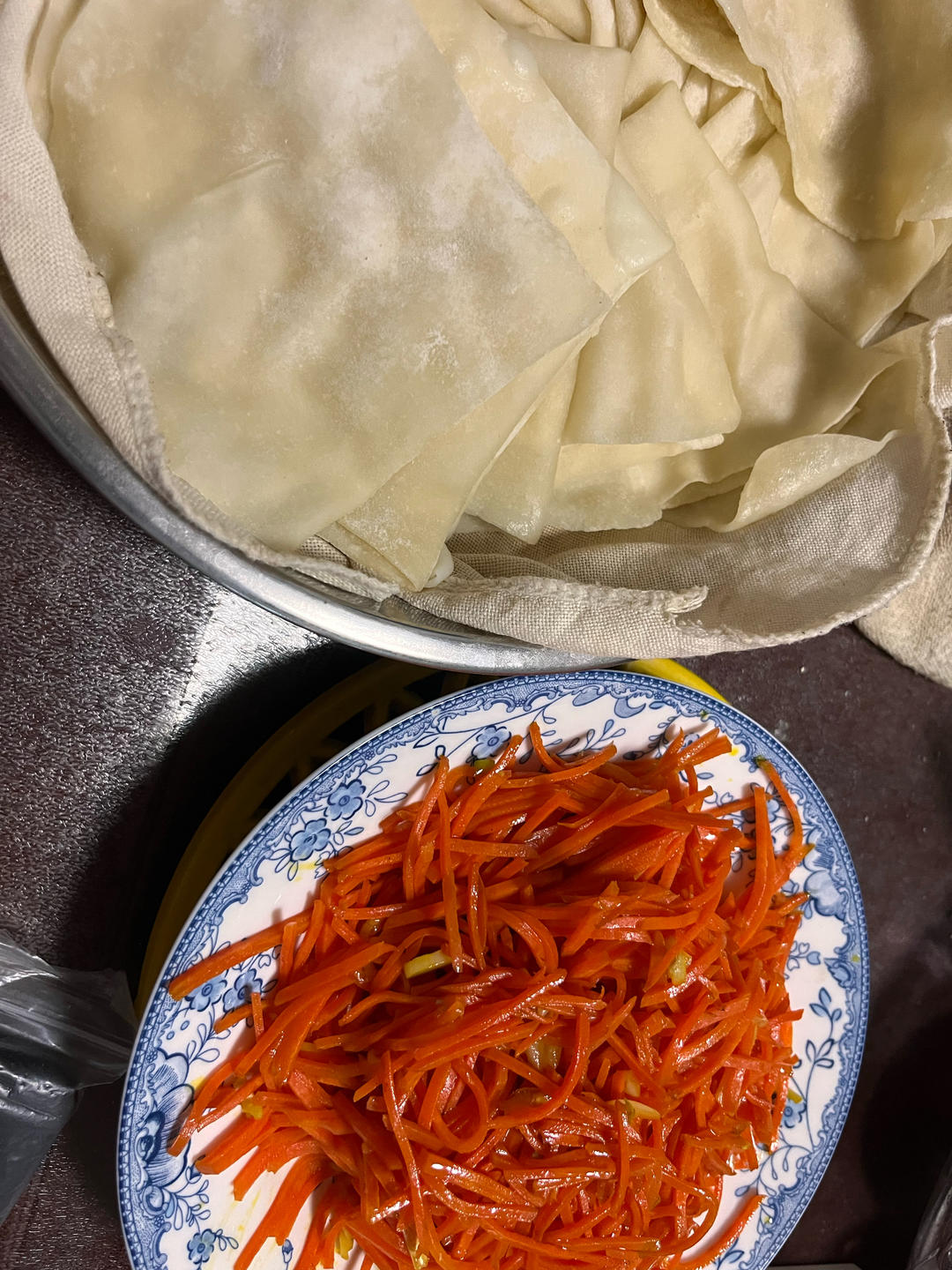 卷菜我最爱水烙馍（河南人最后的倔强👀）