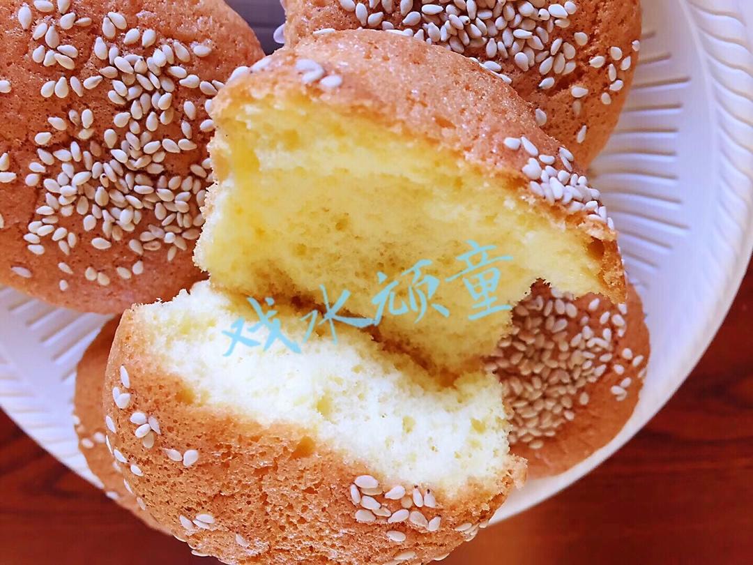 蜂蜜脆皮小蛋糕～无水、无油、无糖、好吃又健康！