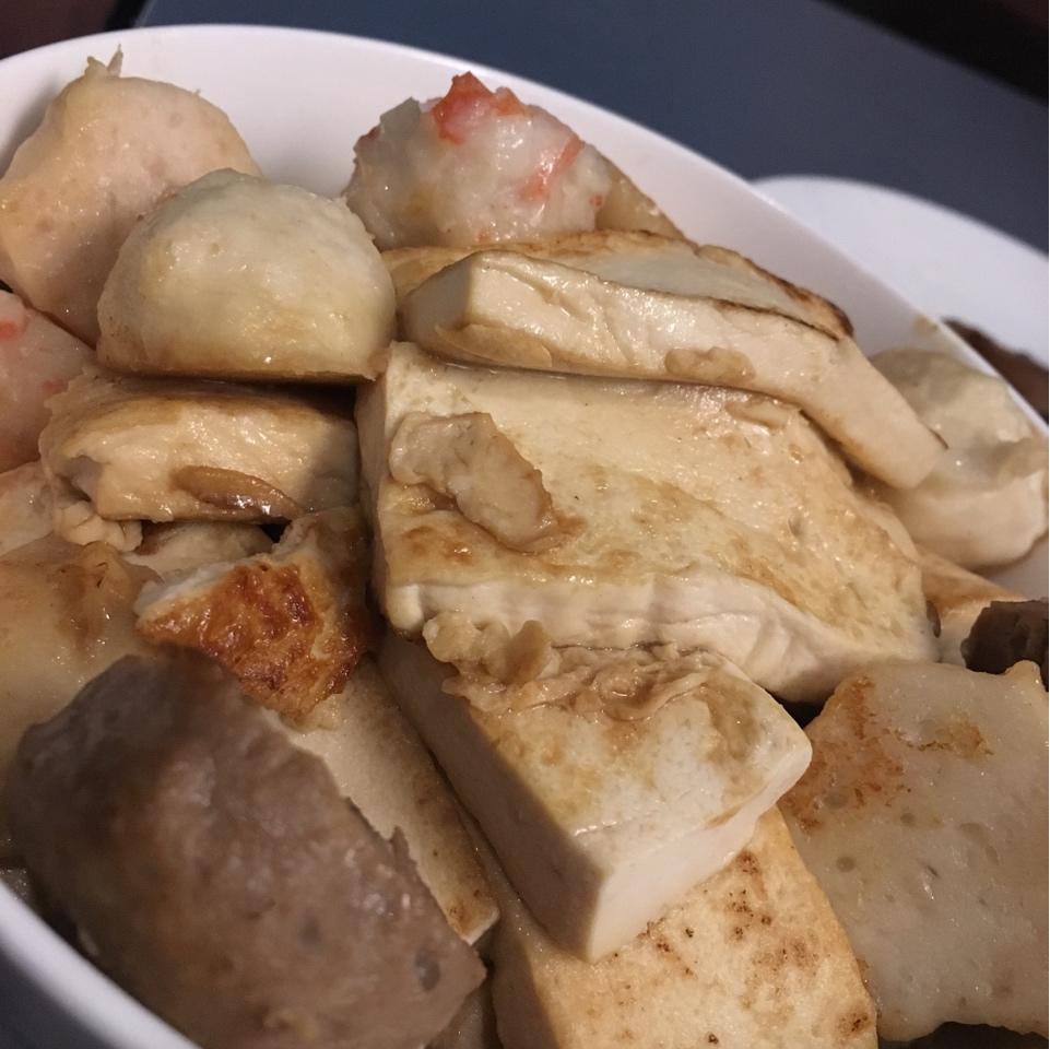 蚝油煎豆腐