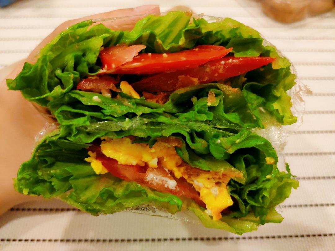 mivar圈圈梅子做的蔬菜三明治