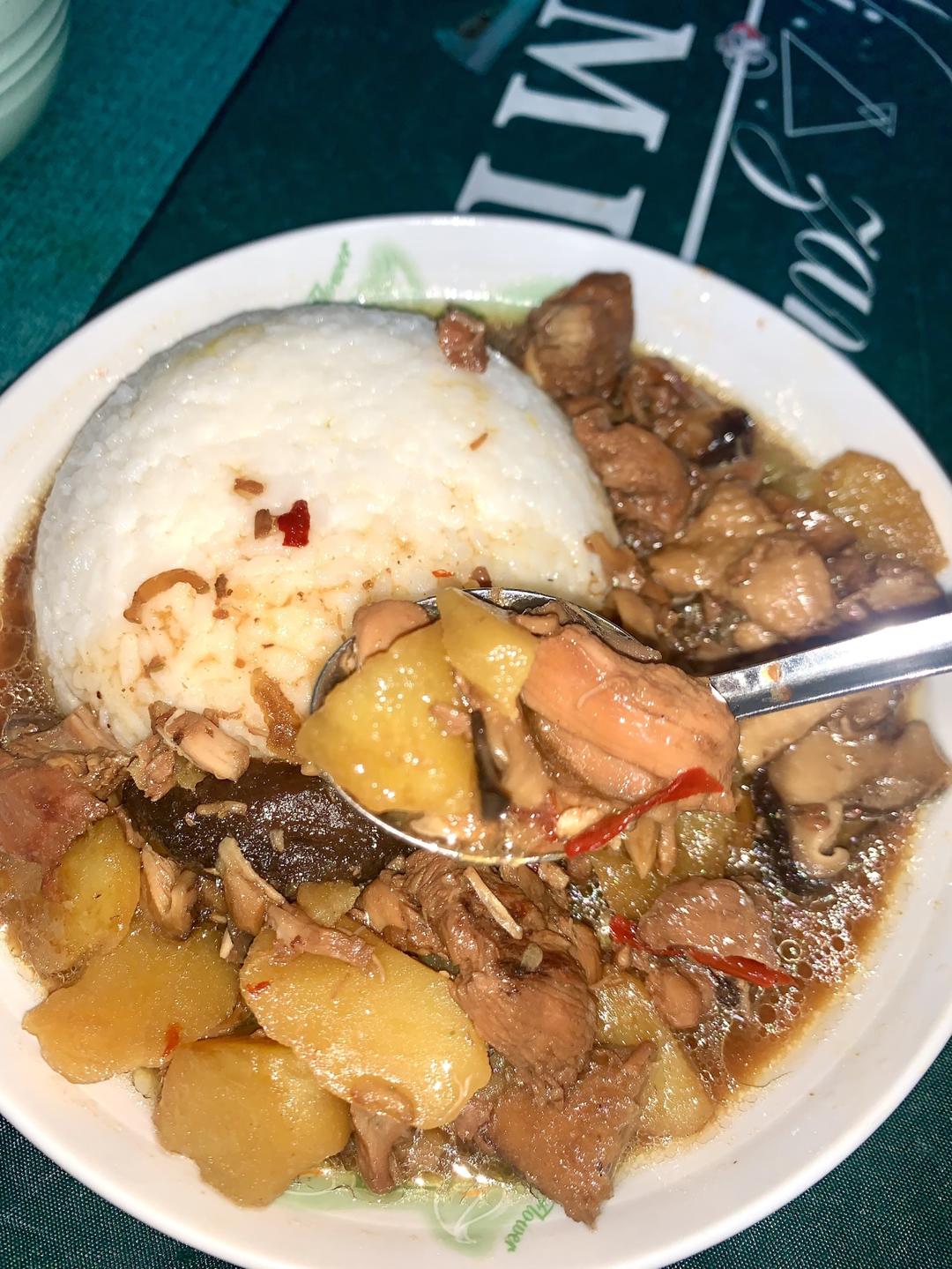 外卖第一名，简单在家做|黄焖鸡米饭
