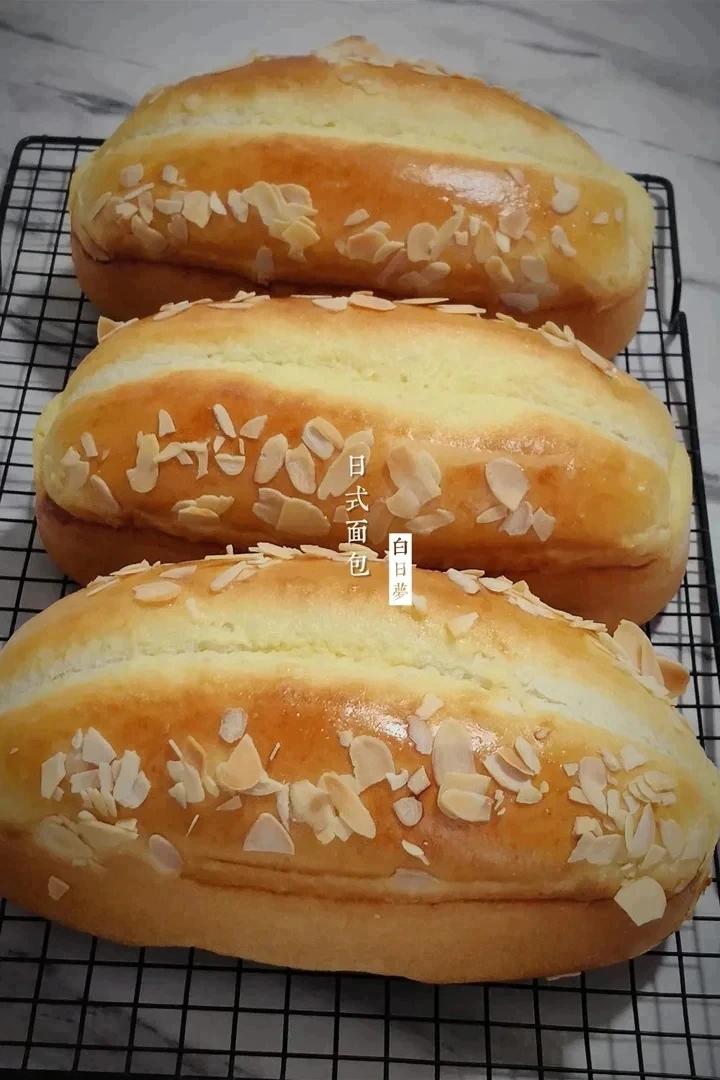 嘉欣麻麻rebecca做的日式和风乳酪包嘭嘭空气感的日式面包