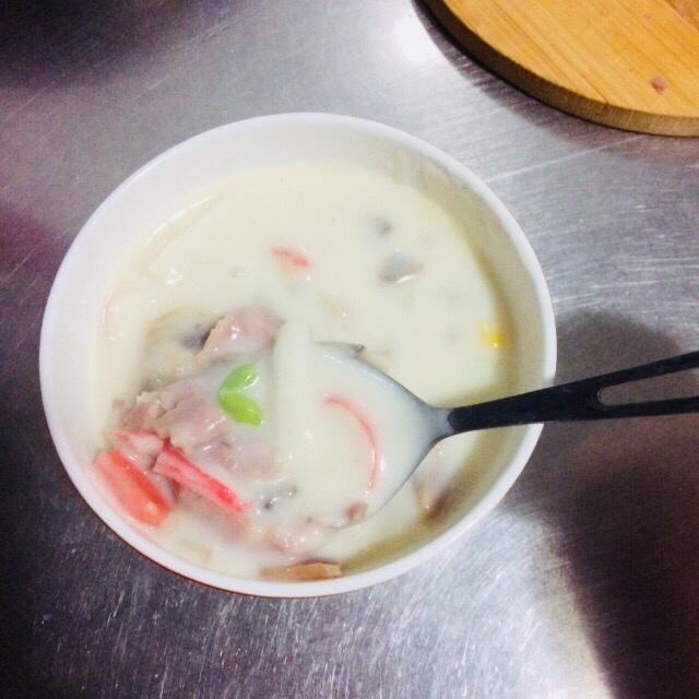 奶油蘑菇汤（完美比例版）