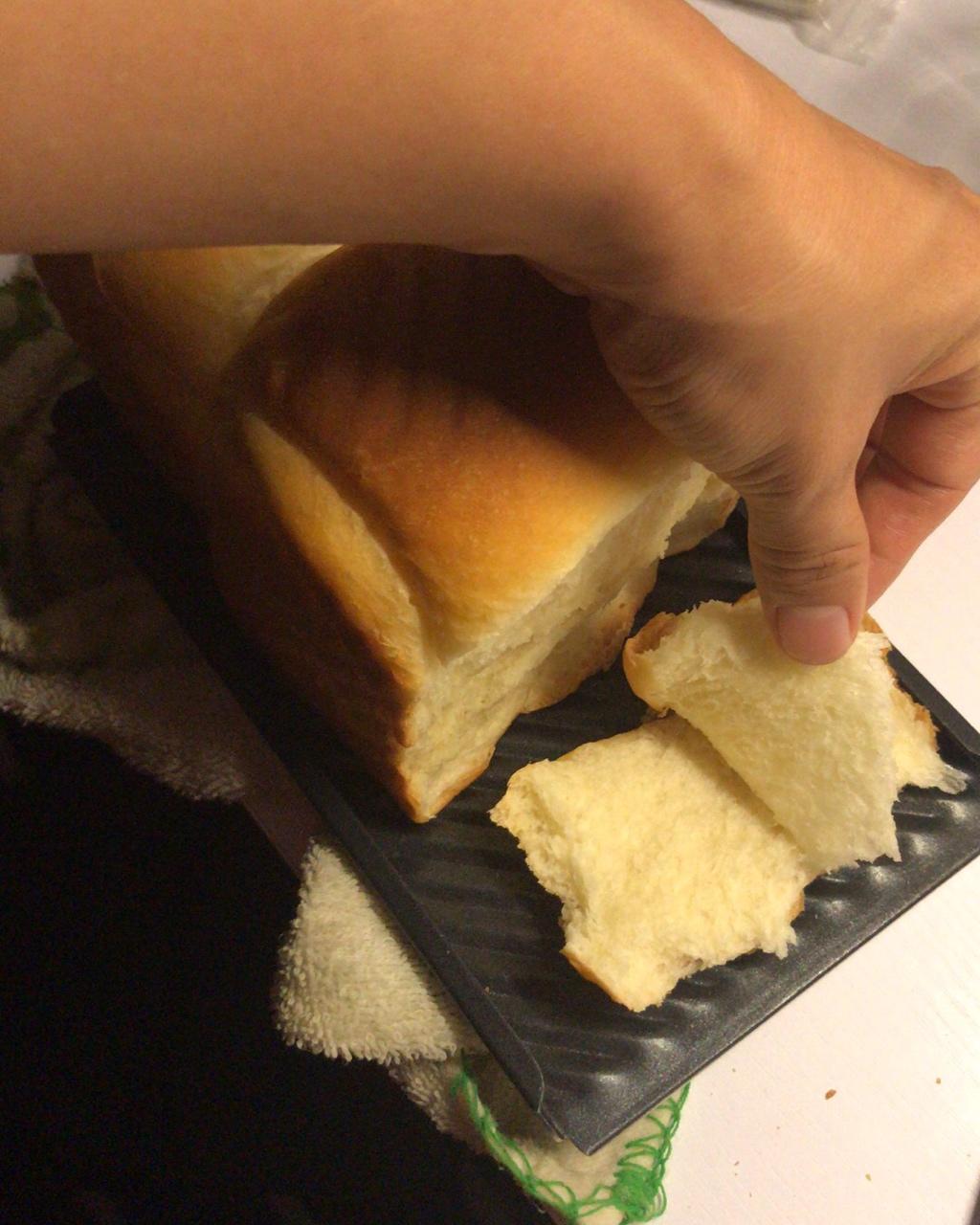 夺命软吐司(๑´ڡ`๑)超软拉丝极速方便的一次发酵吐司