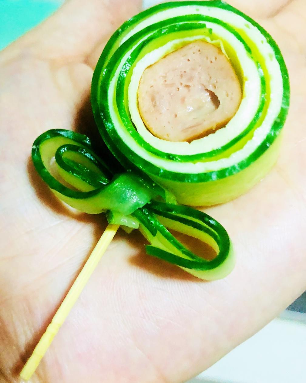 便当扮美神器——黄瓜棒棒糖