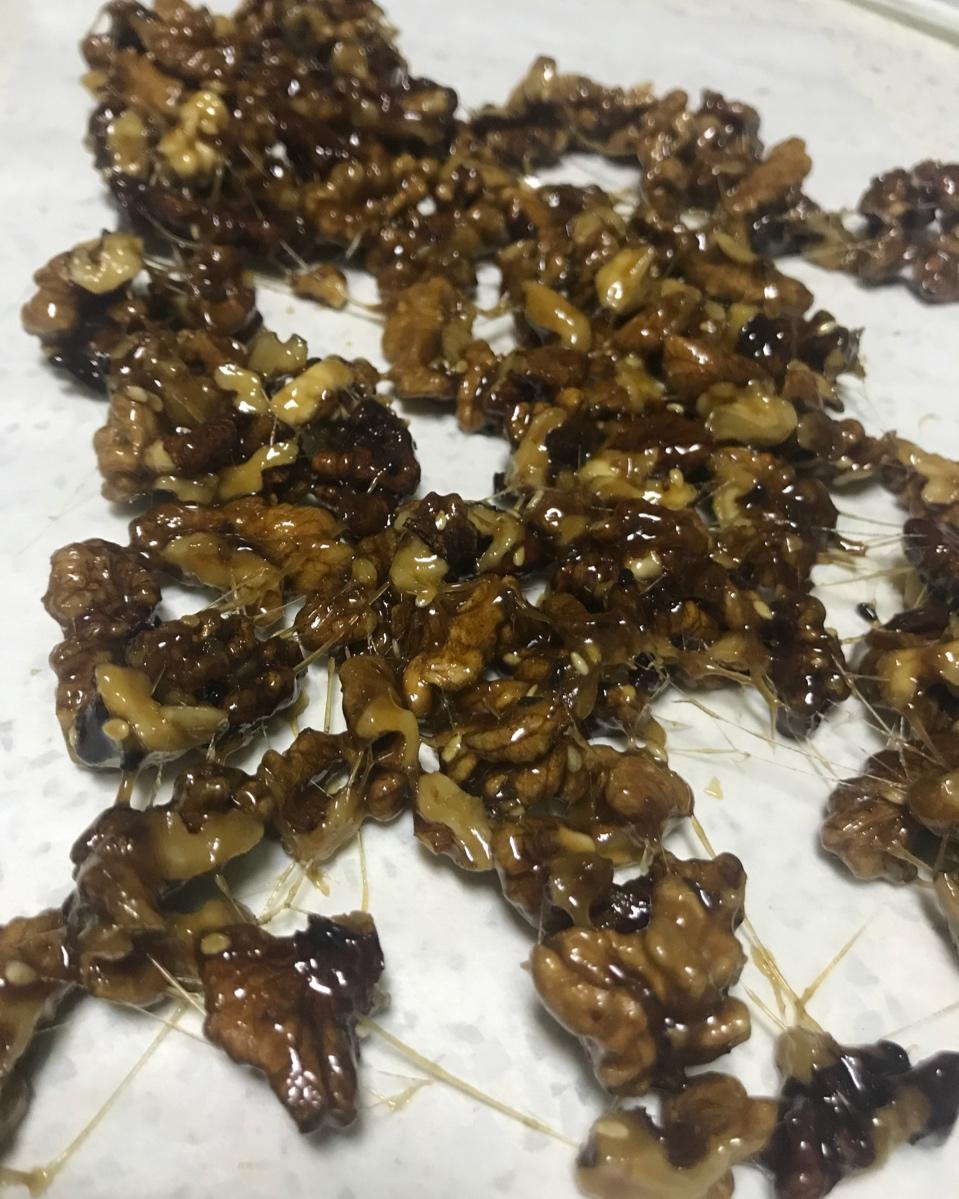 【琥珀核桃仁】冰糖无油不粘手