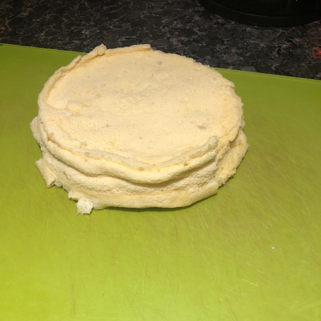 水嫩烫面蒸蛋糕