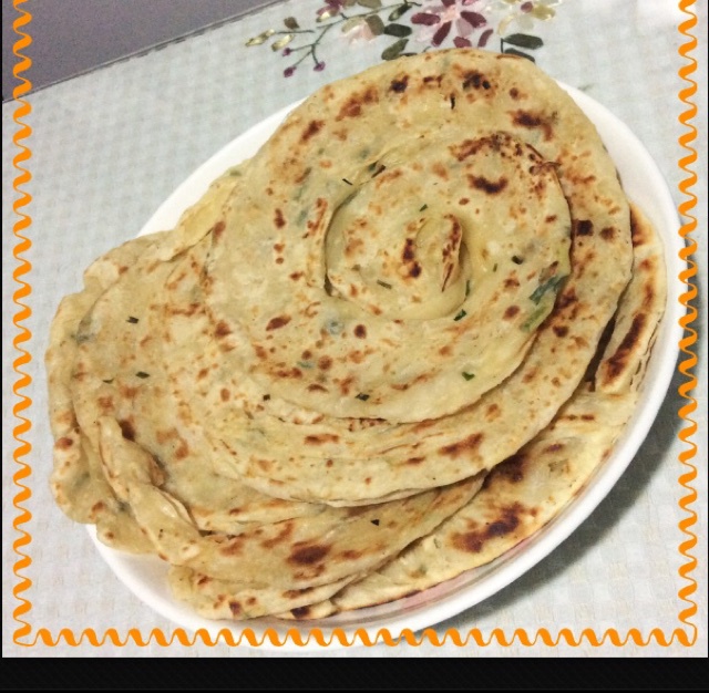 自制葱油饼