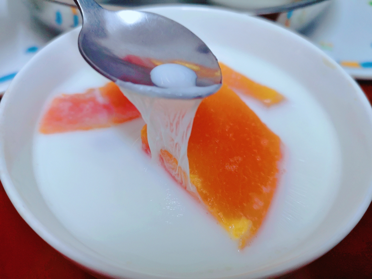 超简单广东糖水-木瓜炖牛奶的做法